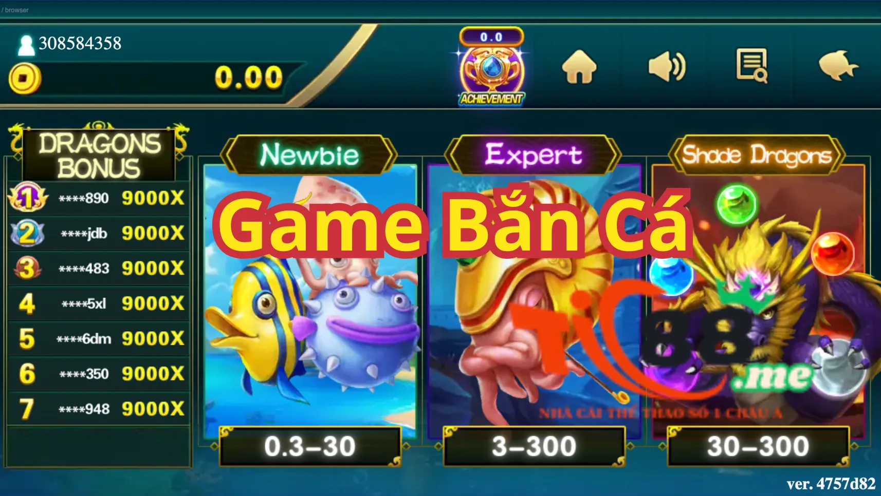 Các chủ đề game bắn cá tại nhà cái Tic88