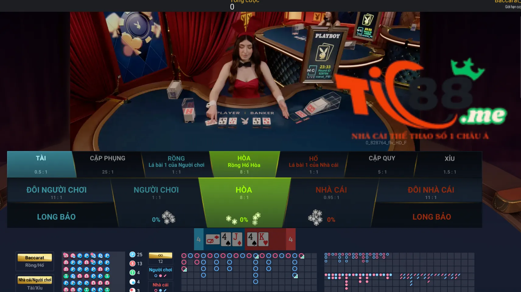 Hướng dẫn cách tham gia chơi live casino Tic88