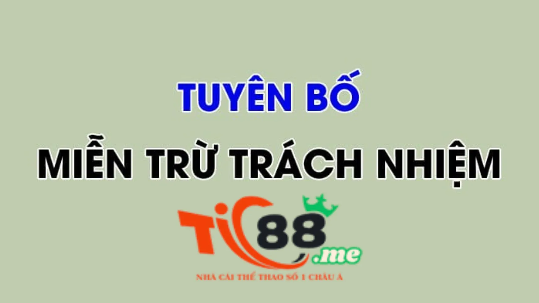 Nội dung và tầm quan trọng của chính sách miễn trừ trách nhiệm